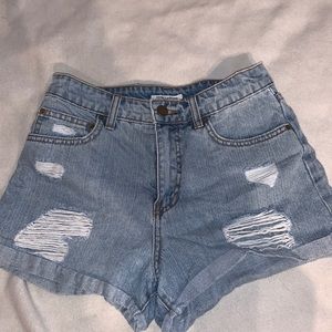 Jean shorts